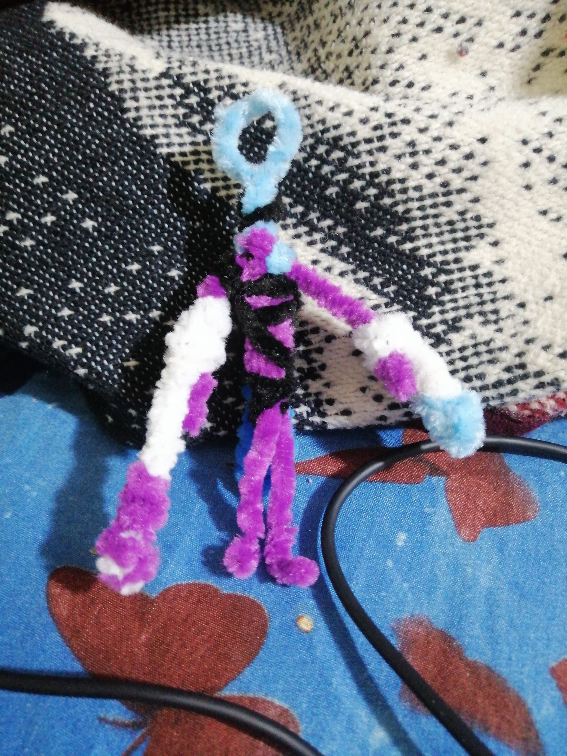My Collection of pipecleaner figures, collector photo by reneblanco