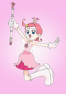 Cosmic Baton Girl Comet-san series artwork