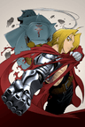 Fullmetal Alchemist series artwork