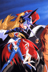 Gatchaman series artwork