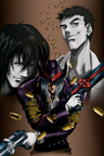 Gungrave series artwork
