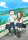 Karakai Jouzu no Takagi-san series artwork