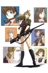 Madlax series artwork