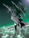 Sentou Yousei Yukikaze series artwork