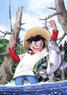 Tsurikichi Sanpei series artwork