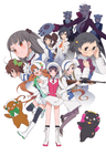 Yuri Kuma Arashi series artwork