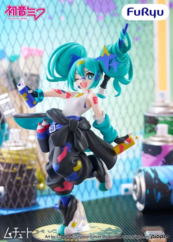 Piapro Characters - Hatsune Miku - Muchute - Paint Girl, Another Color ver.
