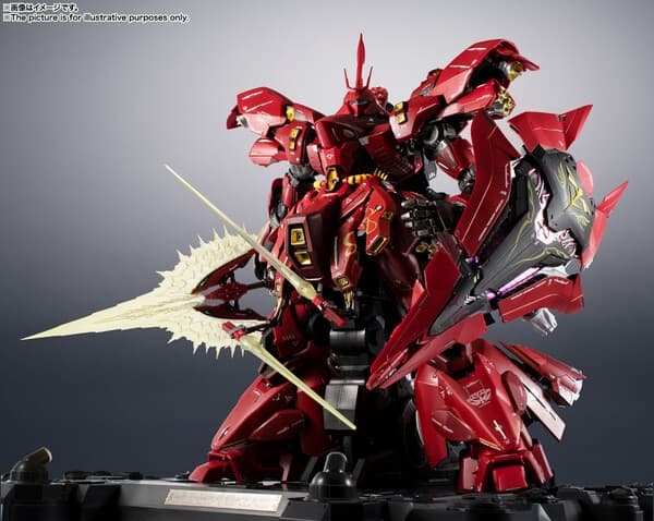 Kidou Senshi Gundam: Gyakushuu no Char - MSN-04 Sazabi - Metal Structure Kaitai-Shou-Ki - 1/60