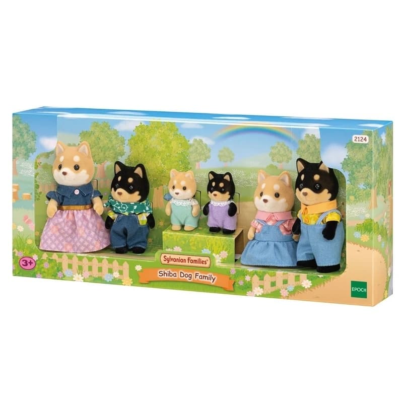 Sylvanian Families - Maru Brushwood - Shiba Inu Family