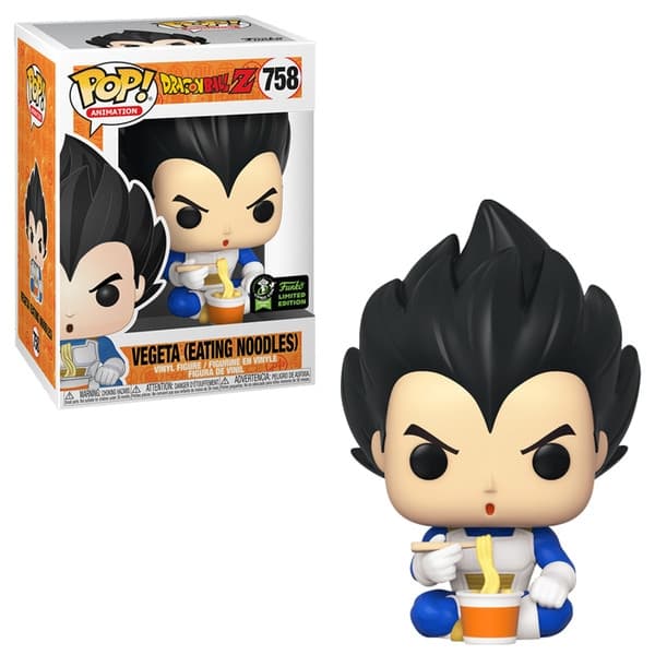 Dragon Ball Z - Vegeta - POP! Animation (758) - POP! Vinyl (45926) - 758 - Eating Noodles
