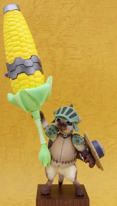Monster Hunter Portable 2nd G - Otomo Airou - Jack with Hou Morokoshi
