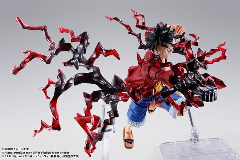 S.H.Figuarts Monkey D. Luffy -New World -Option Part Set "ONE PIECE", view 3 of 6