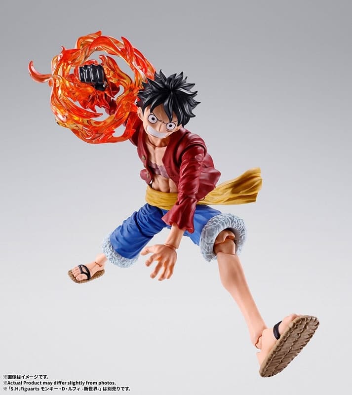 S.H.Figuarts Monkey D. Luffy -New World -Option Part Set "ONE PIECE", view 4 of 6