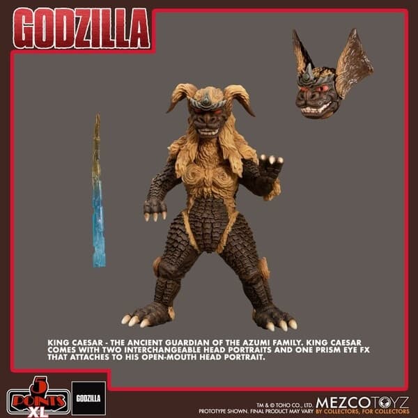 Gojira vs. MechaGojira (1974) - King Caesar - 5 Points XL