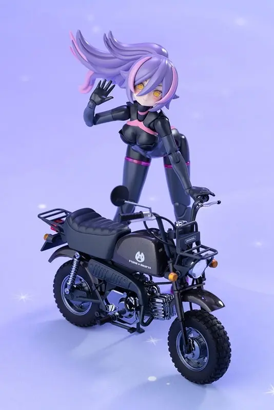 Megami Device PUNI*MOFU RACING LANG with Honda Z50J Gorilla Plastic Model, view 16 of 17
