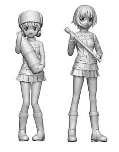 Girls und Panzer Gekijouban - Alina - Nina - 1/35
