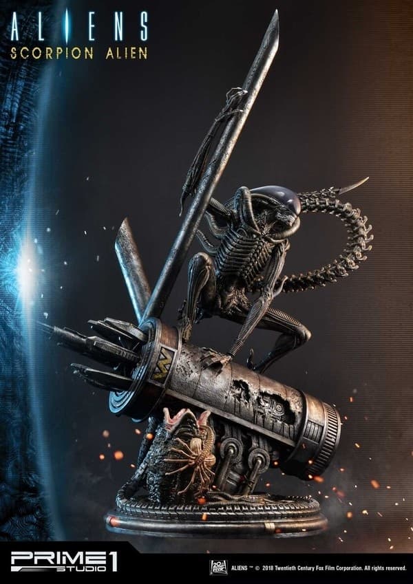 Aliens: Incubation - Alien Warrior - Facehugger - Premium Masterline (PMDHAL-01) - 1/4