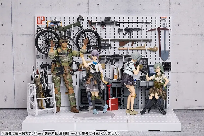 figma LittleArmory Miyo Asato: Summer Uniform ver. 1.5, view 9 of 9