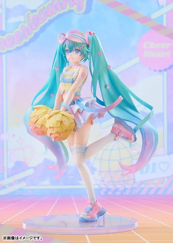 G.S.Collection Character Vocal Series 01 Hatsune Miku: Cheerleading Ver. 1/7 Figure, view 2 of 8