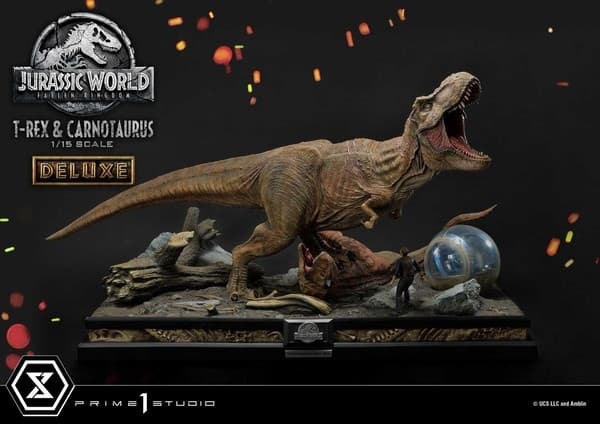 Jurassic World: Fallen Kingdom - Carnotaurus - Owen Grady - Tyrannosaurus Rex - Legacy Museum Collection (LMCJW2-07DX) - 1/15 - DX Version