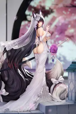 Azur Lane Musashi Purest Wisteria Ver. w/LED Acrylic Display Case Special Edition 1/7 Complete Figure, view 16 of 27