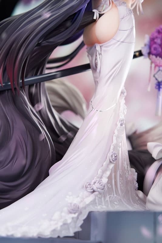 Azur Lane Musashi Purest Wisteria Ver. w/LED Acrylic Display Case Special Edition 1/7 Complete Figure, view 20 of 26