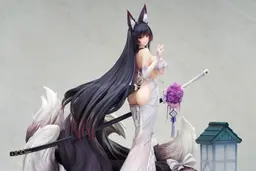 Azur Lane Musashi Purest Wisteria Ver. w/LED Acrylic Display Case Special Edition 1/7 Complete Figure, view 8 of 27