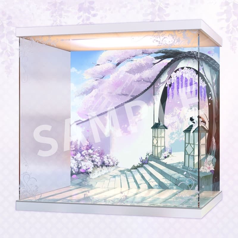 Azur Lane Musashi Purest Wisteria Ver. w/LED Acrylic Display Case Special Edition 1/7 Complete Figure, view 23 of 26