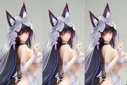 Azur Lane Musashi Purest Wisteria Ver. w/LED Acrylic Display Case Special Edition 1/7 Complete Figure, view 9 of 27