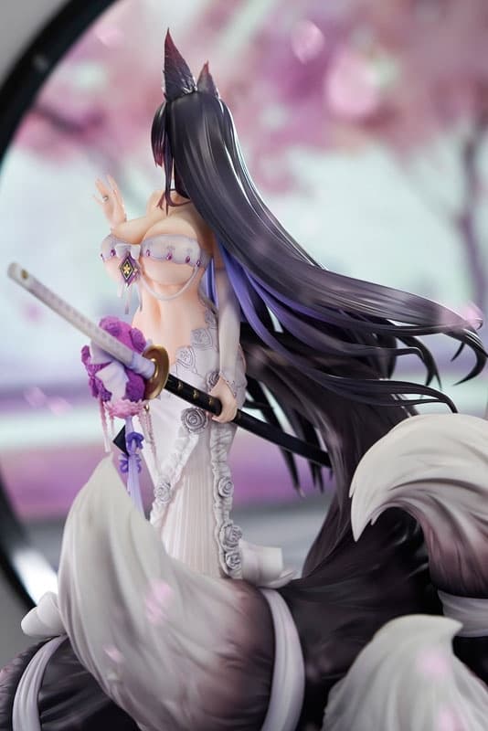 Azur Lane Musashi Purest Wisteria Ver. w/LED Acrylic Display Case Special Edition 1/7 Complete Figure, view 19 of 26