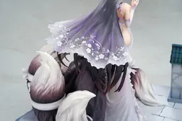Azur Lane Musashi Purest Wisteria Ver. w/LED Acrylic Display Case Special Edition 1/7 Complete Figure, view 6 of 27