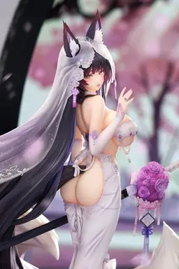 Azur Lane Musashi Purest Wisteria Ver. w/LED Acrylic Display Case Special Edition 1/7 Complete Figure, view 17 of 27