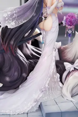 Azur Lane Musashi Purest Wisteria Ver. w/LED Acrylic Display Case Special Edition 1/7 Complete Figure, view 12 of 27
