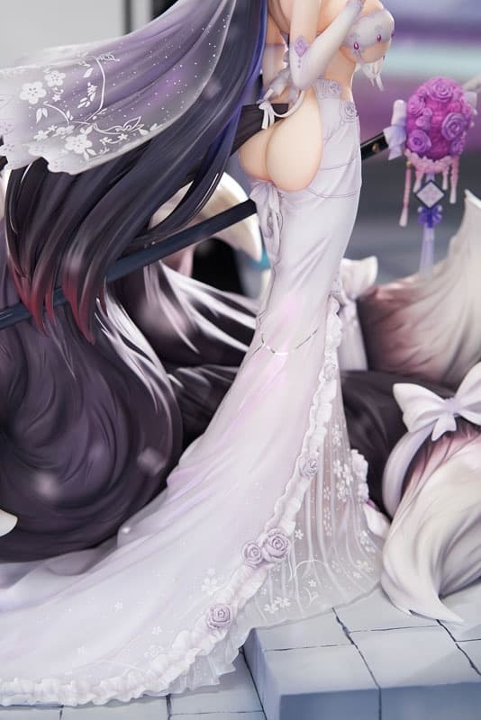Azur Lane Musashi Purest Wisteria Ver. w/LED Acrylic Display Case Special Edition 1/7 Complete Figure, view 11 of 26