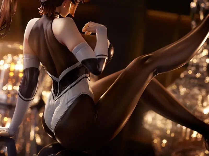 Azur Lane Takao Bewitching Full Drive 1/4 Complete Figure, view 5 of 9