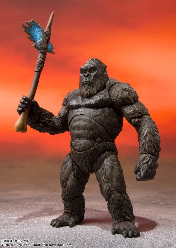 Godzilla vs. Kong - King Kong - S.H.MonsterArts