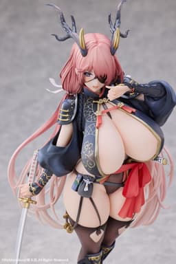 Dokuganryu-chan illustration by Mataro 1/6 Complete Figure Venue Exclusive Edition, view 7 of 9