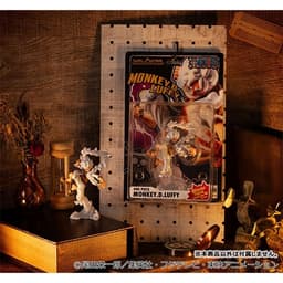 WALLSTAR ONE PIECE Monkey D. Luffy Gear 5 Complete Figure, view 4 of 5