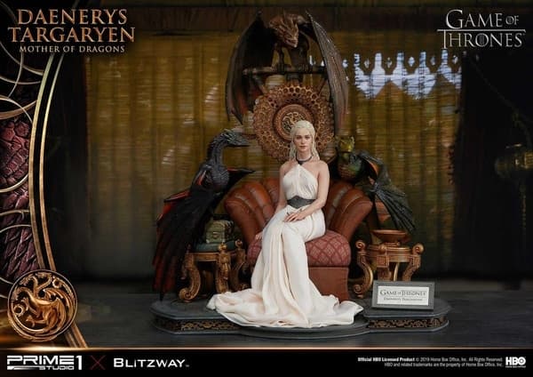 Game of Thrones - Daenerys Targaryen - Drogon - Rhaegal - Viserion - Ultimate Premium Masterline (UPMGOT-01) - 1/4