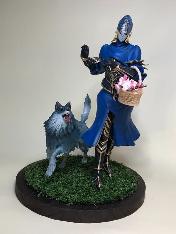 Dark Souls - Haiiro no Dai Ookami Sif - Ou no Yaiba Ciaran - Doujin Figure - ~Morebi no Naka de~