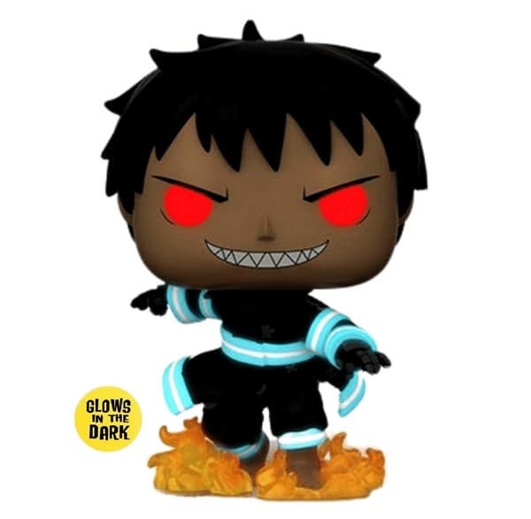 Enn Enn no Shouboutai - Shinra Kusakabe - POP! Animation (981) - POP! Vinyl - Glows in the Dark