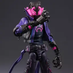 Spider-Man: Across the Spider-Verse SV Action Miles G. Morales Posable Figure, view 4 of 13