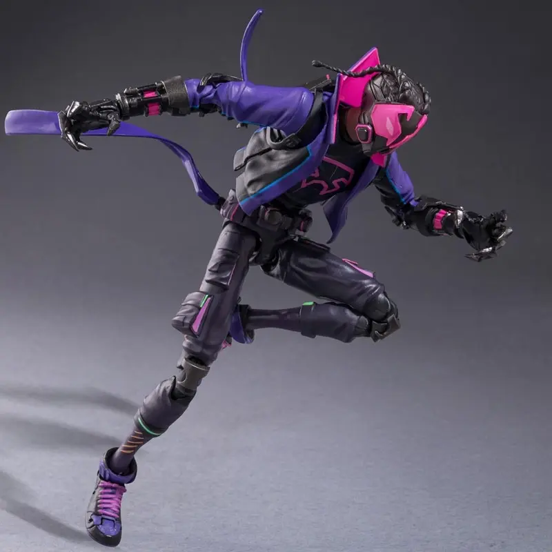 Spider-Man: Across the Spider-Verse SV Action Miles G. Morales Posable Figure, view 5 of 12