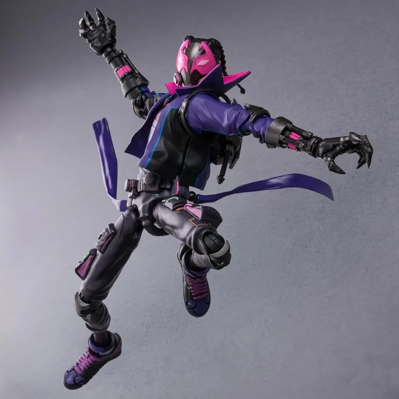 Spider-Man: Across the Spider-Verse SV Action Miles G. Morales Posable Figure, view 6 of 12