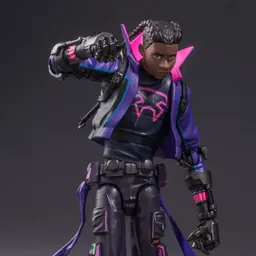 Spider-Man: Across the Spider-Verse SV Action Miles G. Morales Posable Figure, view 11 of 13