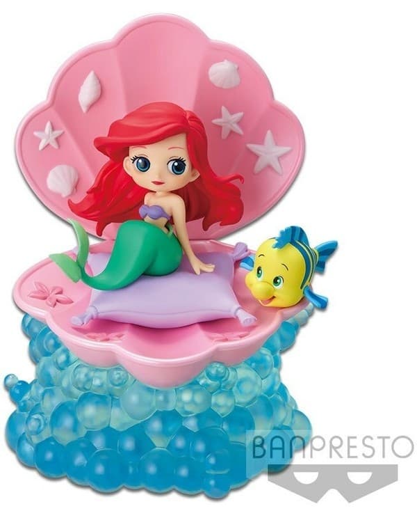 The Little Mermaid - Ariel - Flounder - Q Posket Stories - A