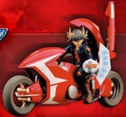Yu-Gi-Oh! 5D's - Fudo Yusei - 1/12 - Special D-Wheel Duel Riding Machine-type Yuusei-go