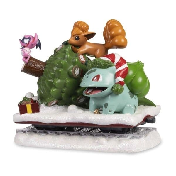 Pocket Monsters - Beroba - Fushigidane - Rokon - Pokémon Holiday Train - Snowy Fun Tree Flatcar