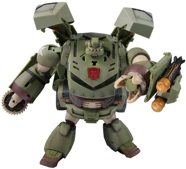 Transformers Animated - Bulkhead - Leader Class - Transformers Animated (TA43) - Ironhide - Light & Sound