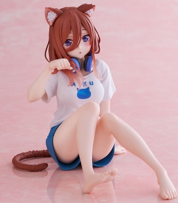 Gotoubun no Hanayome ∬ - Nakano Miku - Desktop Cute - Cat room wear ver.